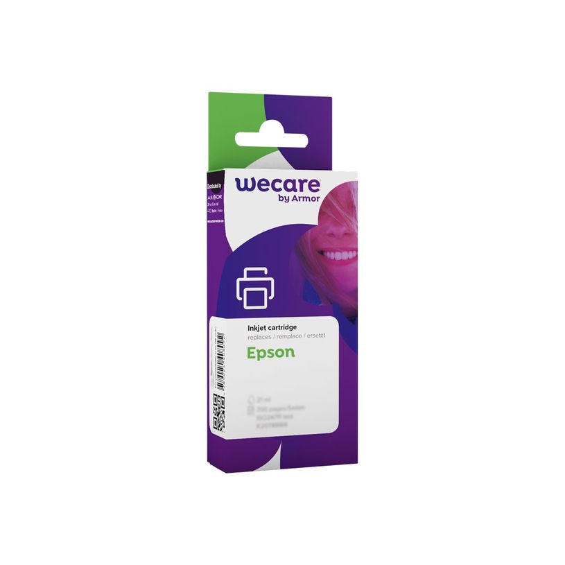 8715057013850-Cartouche compatible Epson 26XL Ours polaire - cyan - Wecare-P_79434406_1-0