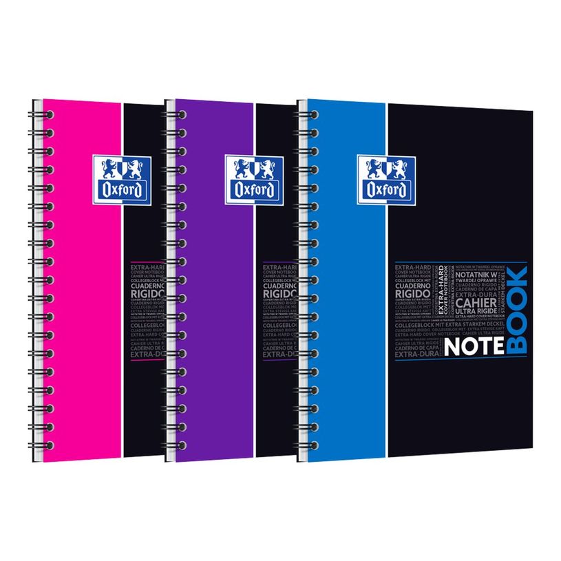 3020120121260-Oxford Etudiants - Cahier Notebook B5 (19 x 25 cm) - 160 pages - petits carreaux (5x5 mm) - double spirale - disponib-P_79434748_8-7