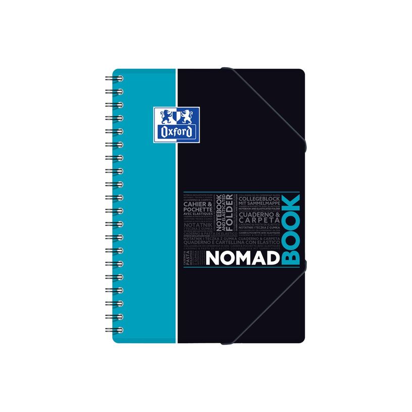 3020120121680-Oxford Etudiants - Cahier Nomadbook B5 (19 x 25 cm) avec pochettes 3 rabats - 160 pages - petits carreaux (5x5 mm) - double spirale - disponib-P_79434750_1-0