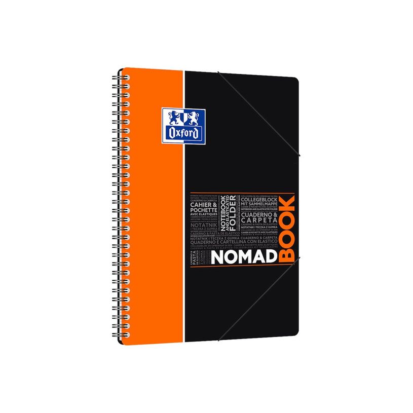 3020120121680-Oxford Etudiants - Cahier Nomadbook B5 (19 x 25 cm) avec pochettes 3 rabats - 160 pages - petits carreaux (5x5 mm) - double spirale - disponib-P_79434750_7-6