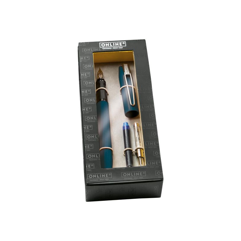 4014421260819-Online Slope - Coffret stylo plume bleu nuit-P_79434790_1-0