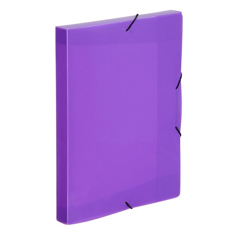 3135250213300-Viquel Propyglass - Boîte de classement plastique - dos 30 mm - violet-P_79435026_1-0