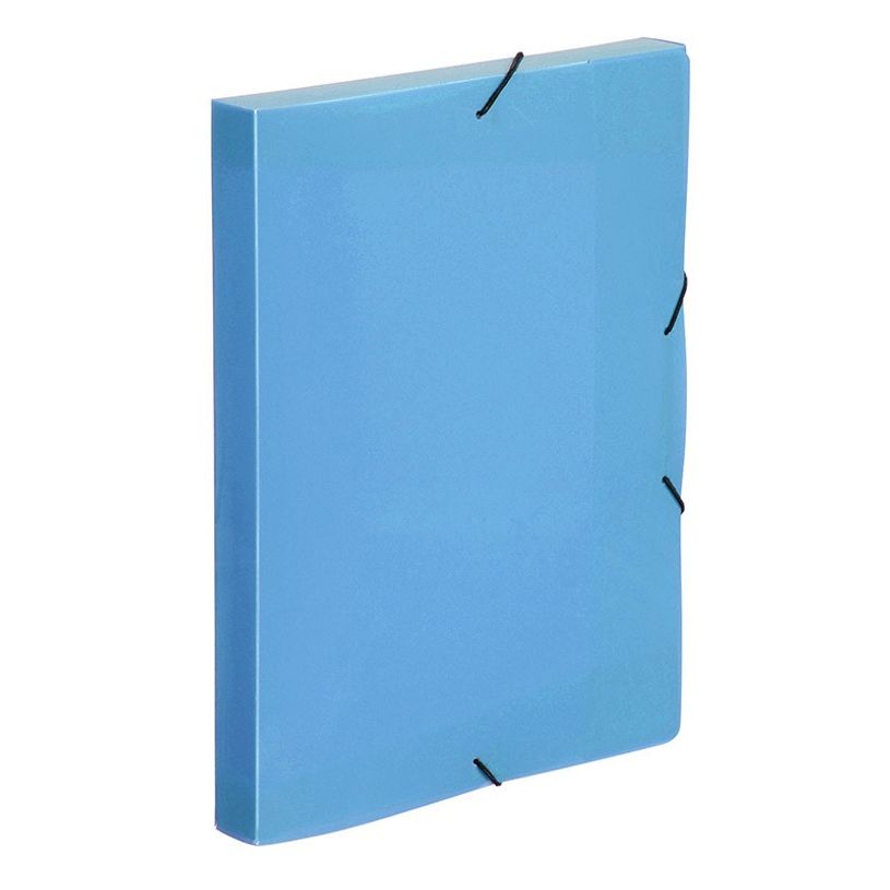 3135250213461-Viquel Propyglass - Boîte de classement plastique - dos 30 mm - bleu-P_79435031_1-0