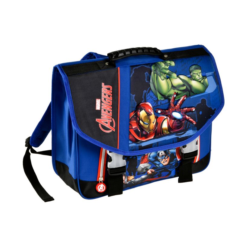 3281640453846-Avengers Cartable 38 cm bleu 1 compartiment Alpa -P_79435204_1-0