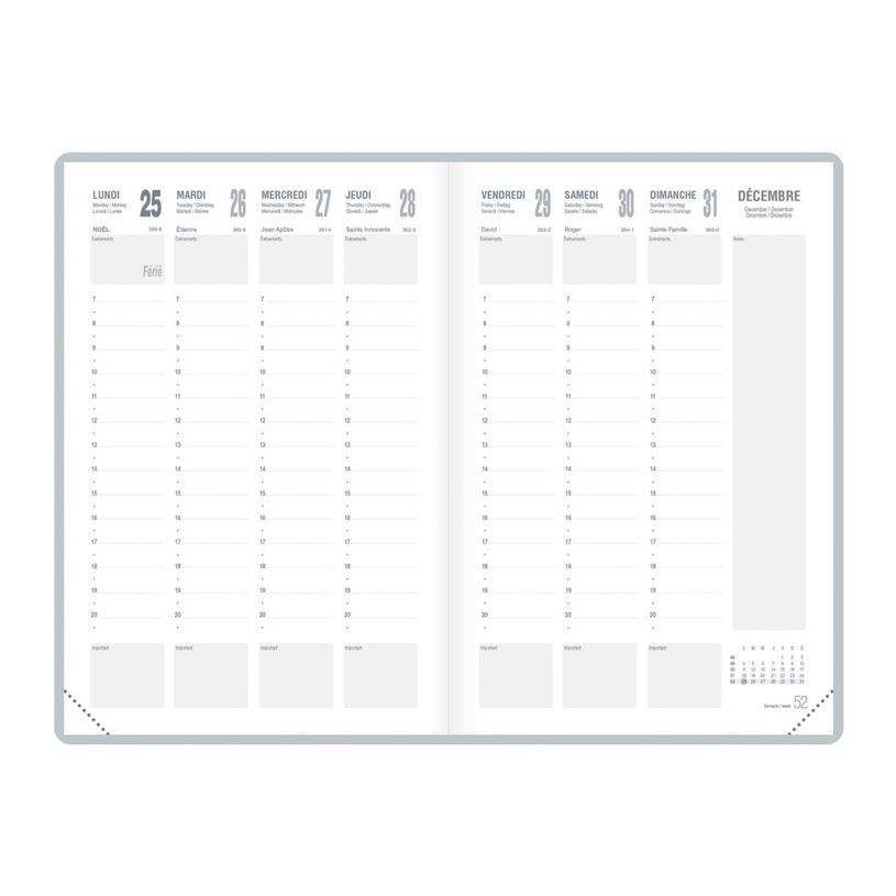 3147280102516-Agenda Lecas Classique Eco - 1 semaine sur 2 pages - 10 x 15 cm - noir-P_79435662_10-5