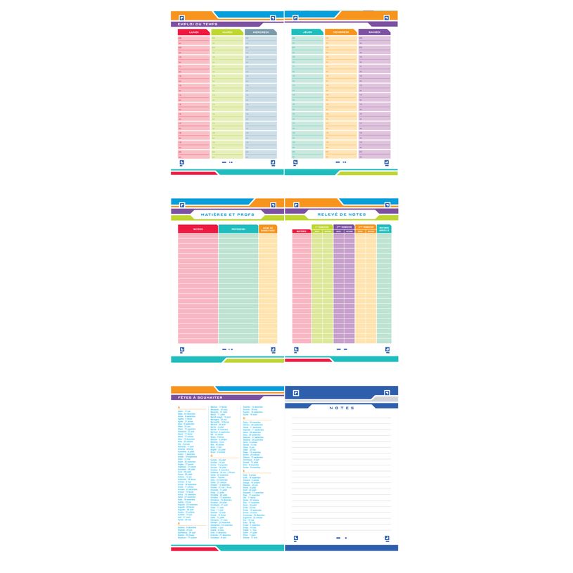 3147280129544-Agenda Oxford Active Casebound - 1 jour par page - 12 x 18 cm - différents modèles dispo-P_79435671_13-8