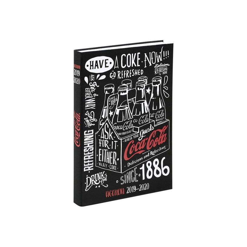3135250978186-Agenda Coca Cola Vintage Gris 1 Jour par page 11,7X17,2cm Viquel -P_79435784_3-0