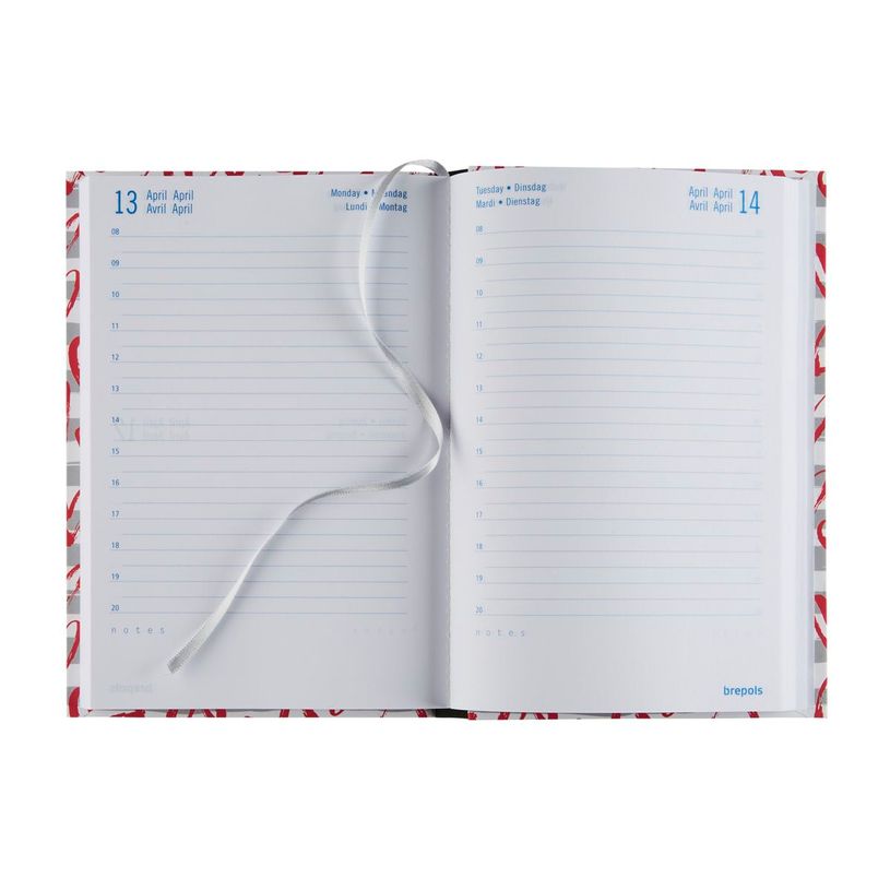 5412303149105-Agenda Vintage - 1 jour par page - 11,5 x 16,9 cm - 2 décors disponibles - Brepols-P_79435860_3-1