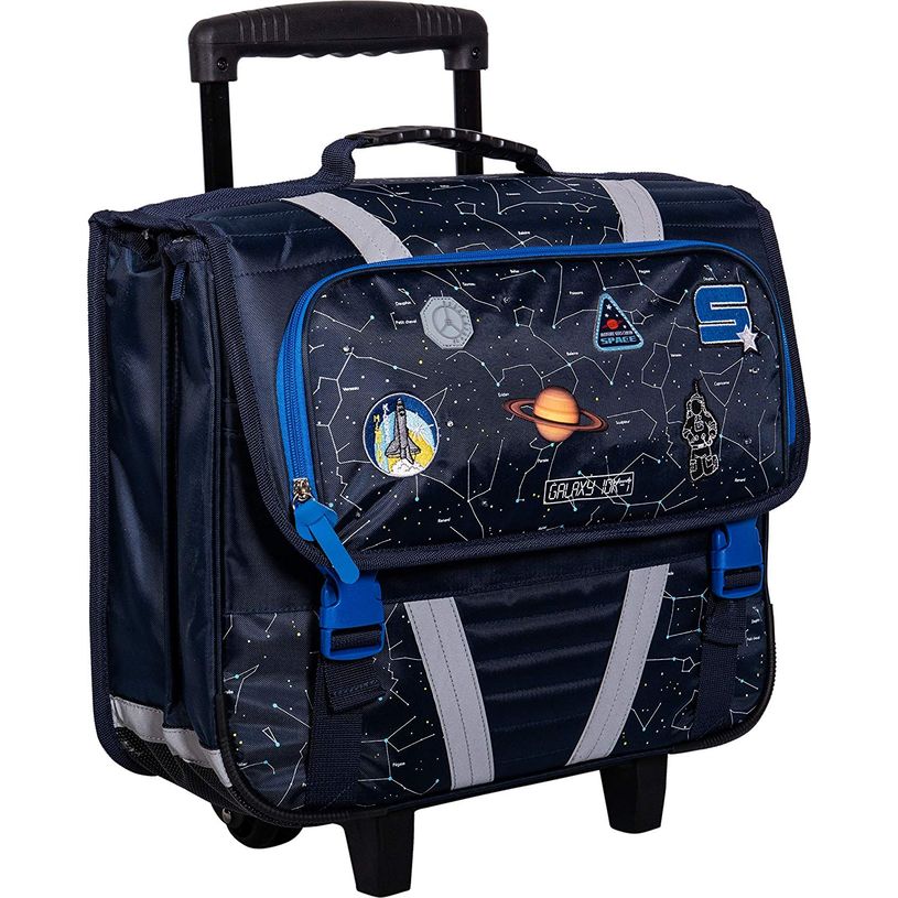 3661507024691-Cartable à roulettes Galaxy 41 cm 2 compartiments Kid'Abord -P_79436137_1-0