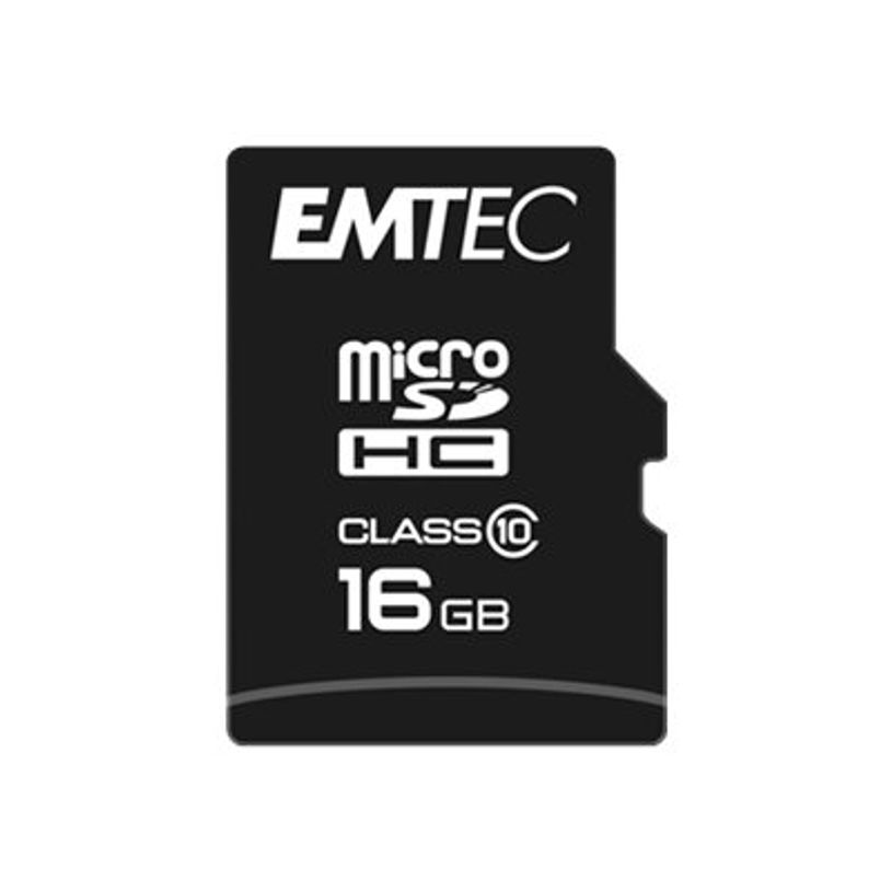 3126170158475-Emtec - carte mémoire 16 Go - Class 10 - micro SDHC-P_79436304_1-0