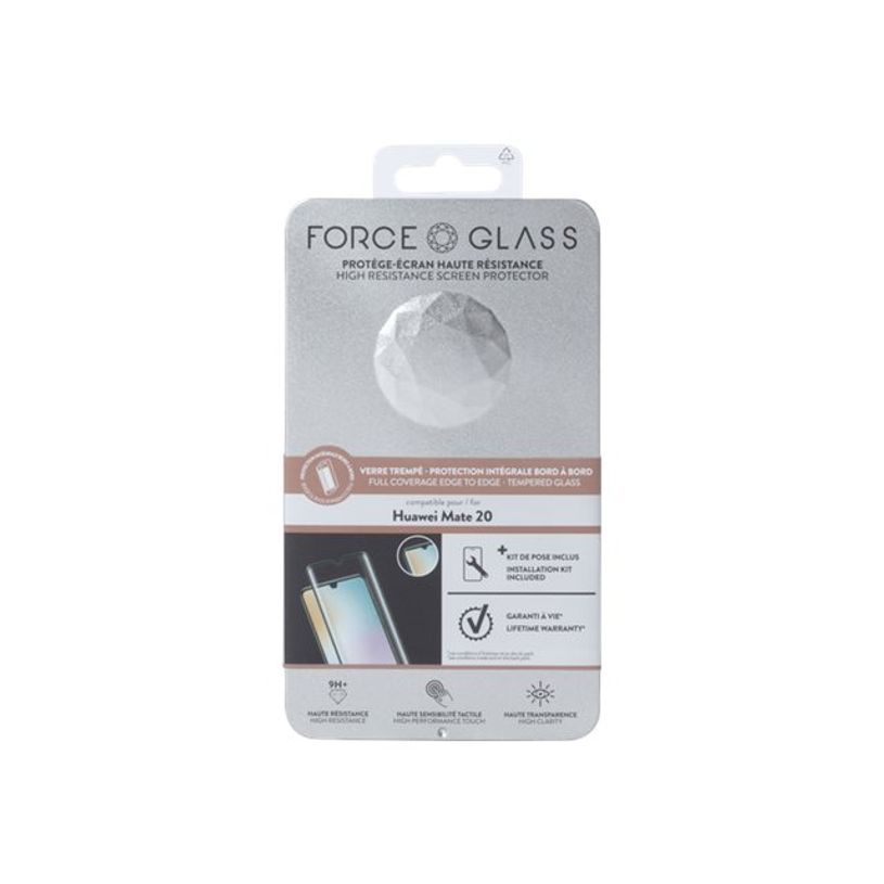 3571211402589-Force Glass - protection d'écran - verre trempé pour Huawei Mate 20-P_79436587_1-2