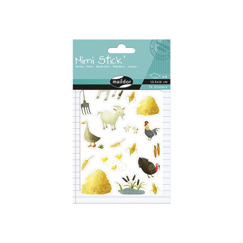 3609510910204-Maildor - 4 feuilles gommettes ferme-P_79436864_3-2