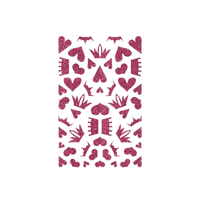 3609510910730-Maildor - 2 feuilles gommettes couronnes - rose-P_79436889_2-0