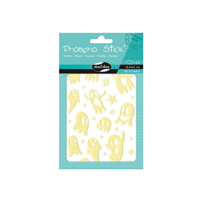 3609510910808-Maildor - 2 feuilles gommettes phosphorescentes fantôme-P_79436893_1-1