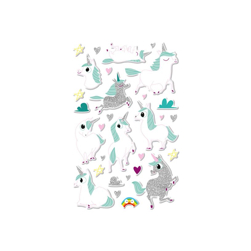 3609510911522-Maildor - 1 feuille gommettes licornes-P_79436922_2-0