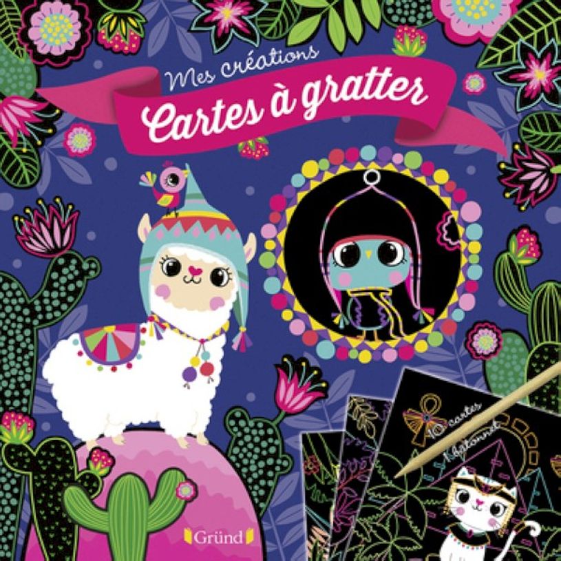 9782324022555-Cartes à gratter Bébés animaux-P_79437314_1-0