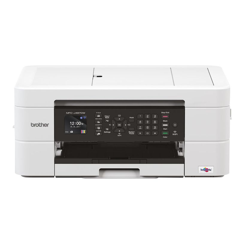 4977766789660-Brother MFC-J497DW - imprimante multifonction jet d'encre couleur A4 - Wifi, USB - recto-ve-P_79437851_3-0