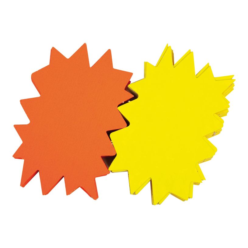 3270240159104-Apli Agipa - 10 éclatés fluo non effaçables - jaune/orange - 48 x 64 cm-P_79438007_1-0