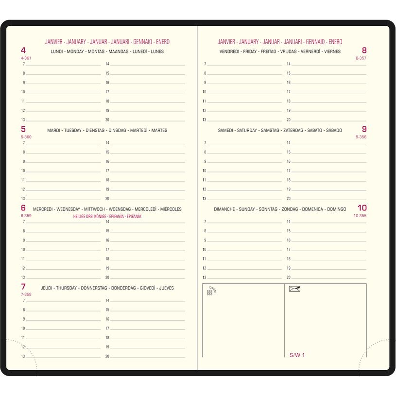 3660942065467-Agenda de poche Amélie Eurotime 16 - 1 semaine sur 2 pages - 8,5 x 16 cm - disponible dans diff-P_79438229_6-4