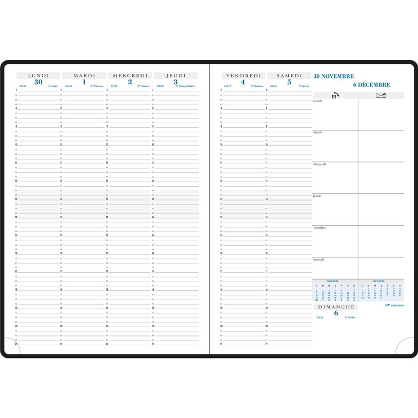 3660942065672-Agenda Volga Consultations - 1 semaine sur 2 pages - 21 x 29,7 cm - disponible dans différ-P_79438247_7-5
