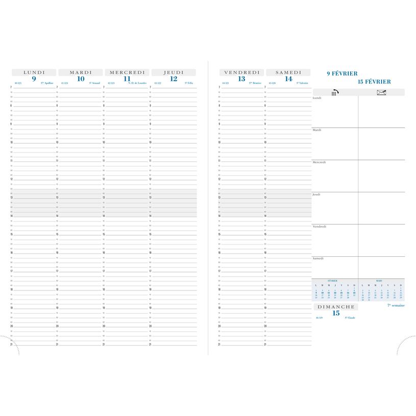 3660942065672-Agenda Volga Consultations - 1 semaine sur 2 pages - 21 x 29,7 cm - disponible dans différ-P_79438247_8-6