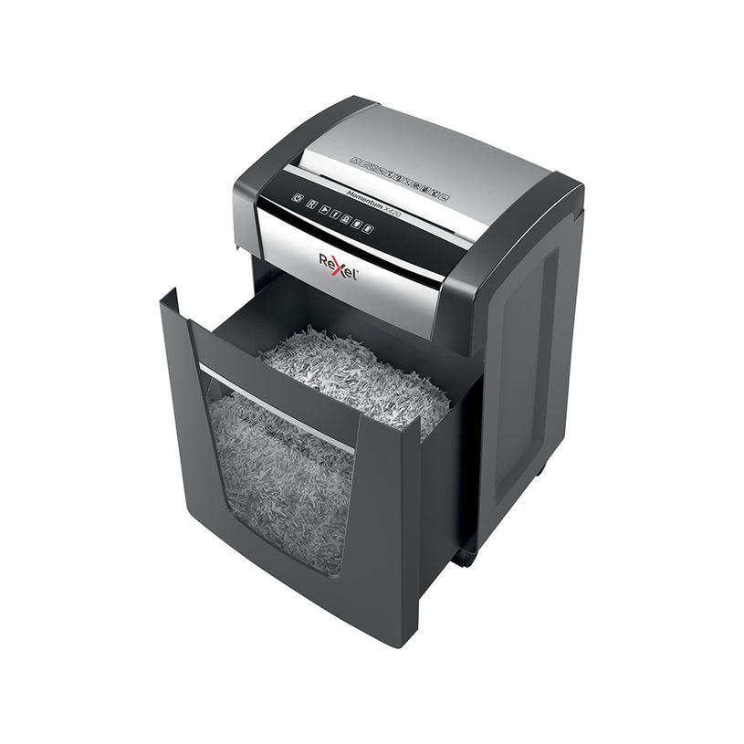 5028252523417-Rexel Momentum X420 - destructeur de documents coupe croisée - 20 feuilles - Corbeille 30 -P_79438261_1-0