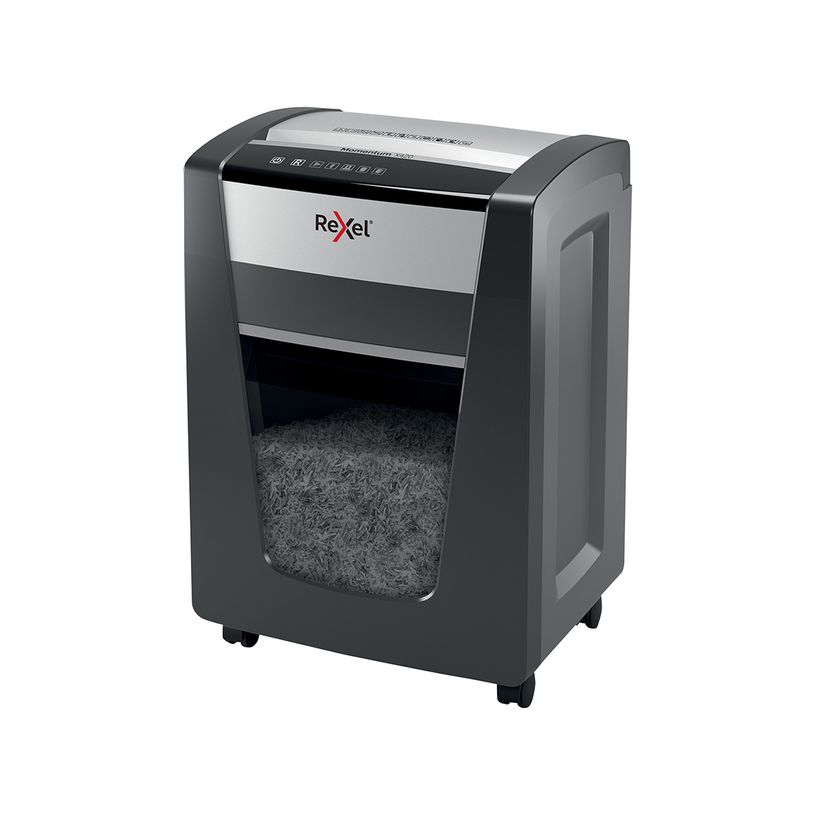 5028252523417-Rexel Momentum X420 - destructeur de documents coupe croisée - 20 feuilles - Corbeille 30 -P_79438261_2-1