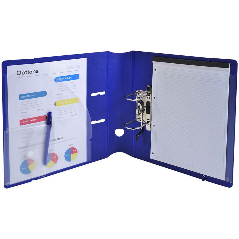 3130630534631-Exacompta Campus Light - Classeur à levier - Dos 80 mm - A4 Maxi - pour 600 feuilles - disponib-P_79438503_6-5