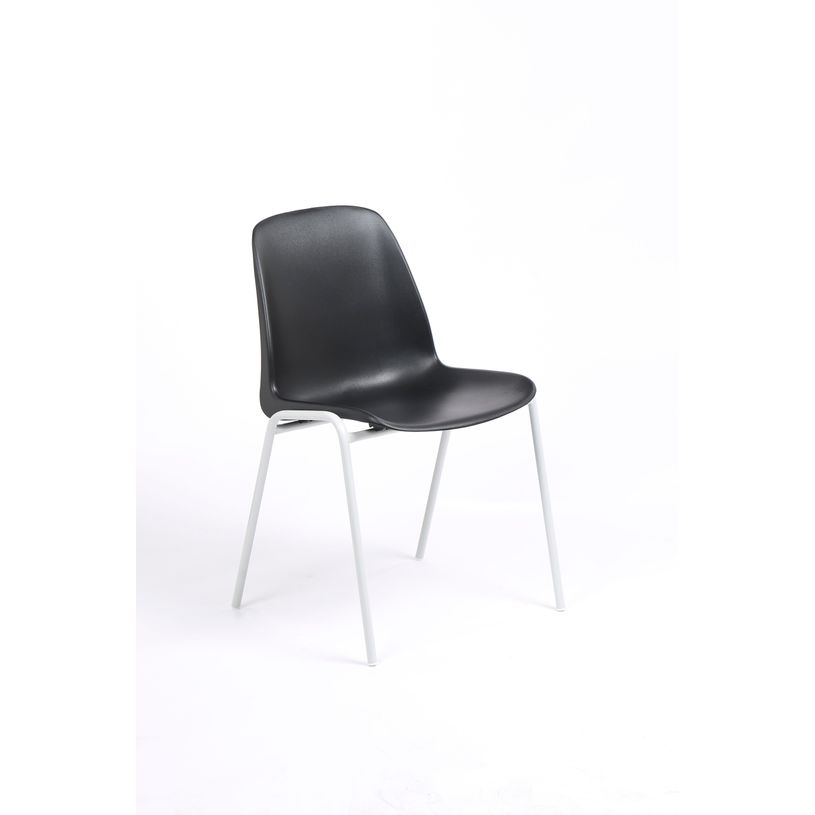 3701338800542-Chaise CHARLOTTE - pieds blancs sans accroche - coque M1 (non feu) - noir-P_79438557_1-0