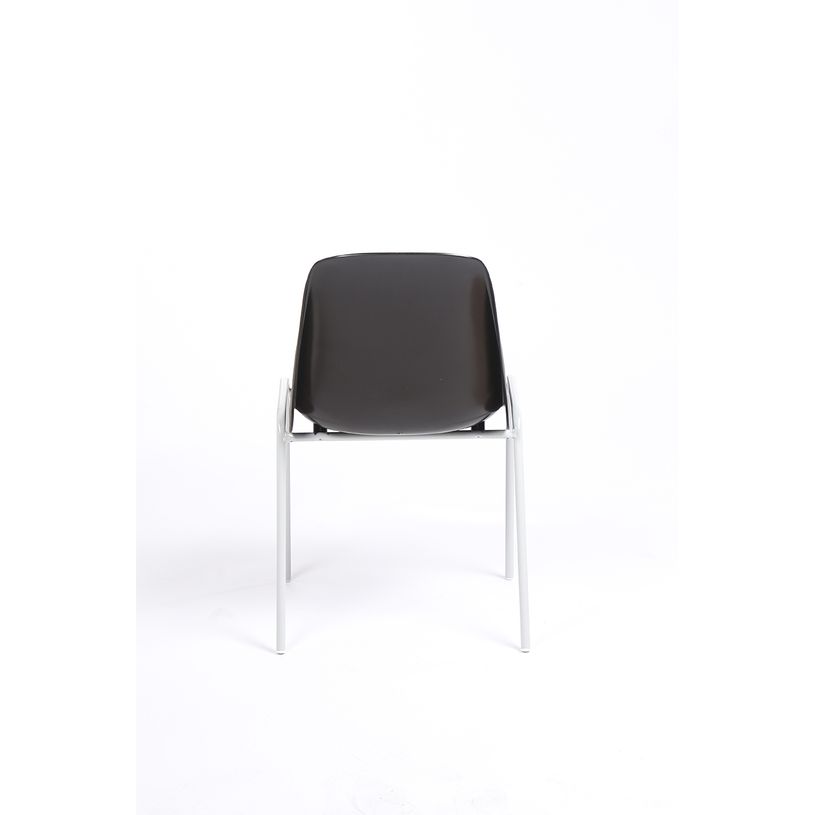 3701338800542-Chaise CHARLOTTE - pieds blancs sans accroche - coque M1 (non feu) - noir-P_79438557_5-4