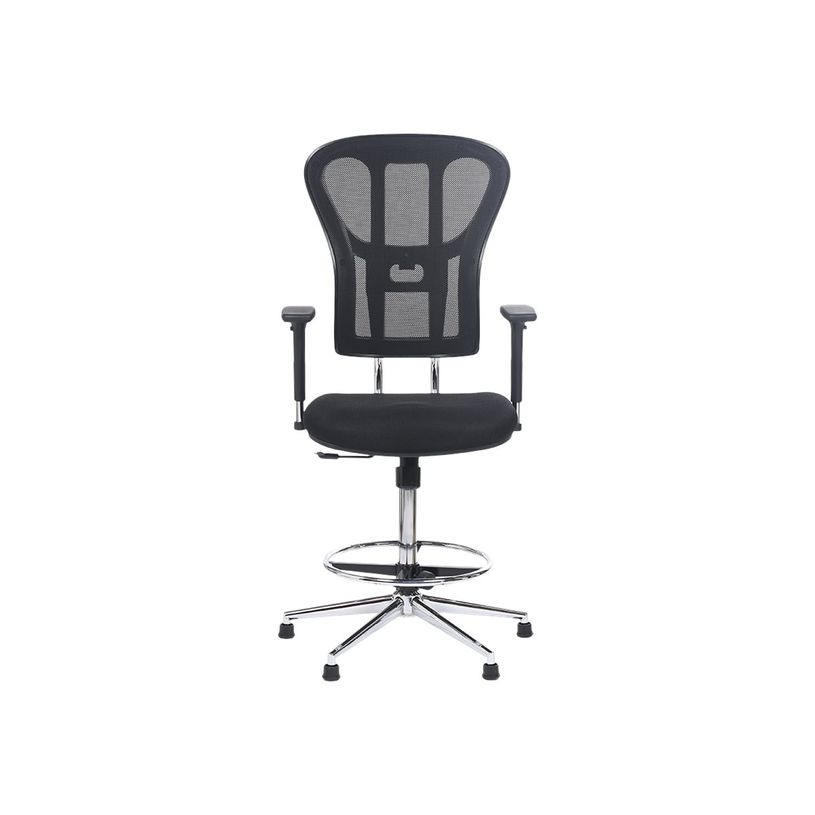3701338800788-Fauteuil Haut TANET - hauteur réglable - accoudoirs règlable - noir-P_79438617_1-0