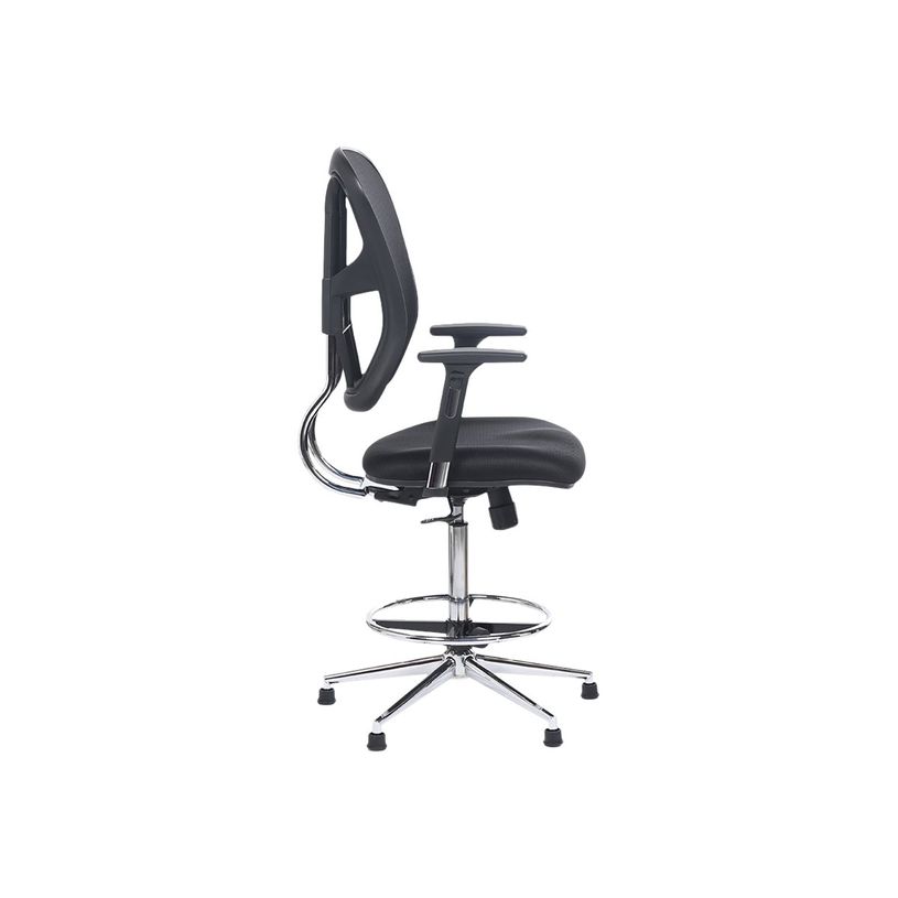 3701338800788-Fauteuil Haut TANET - hauteur réglable - accoudoirs règlable - noir-P_79438617_4-3