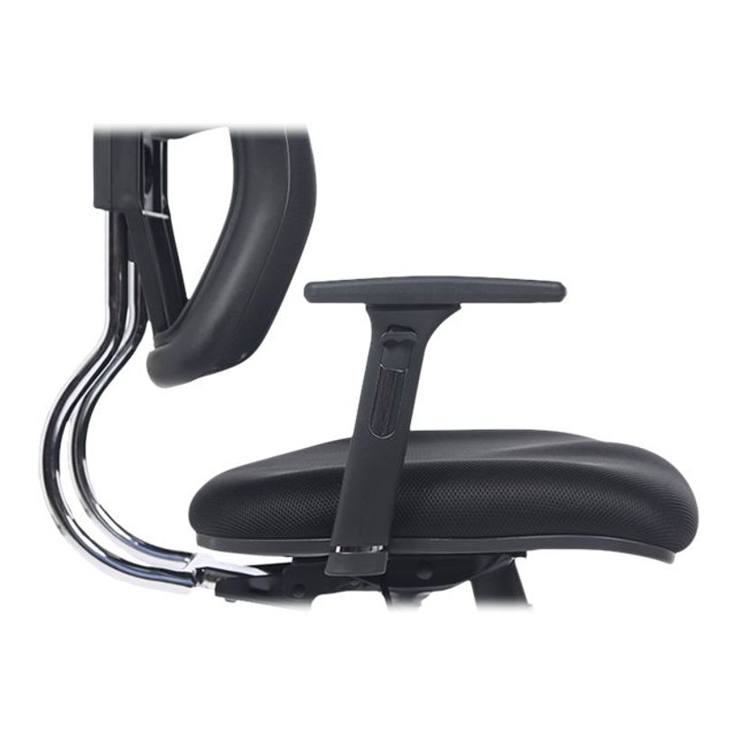 3701338800788-Fauteuil Haut TANET - hauteur réglable - accoudoirs règlable - noir-P_79438617_9-8