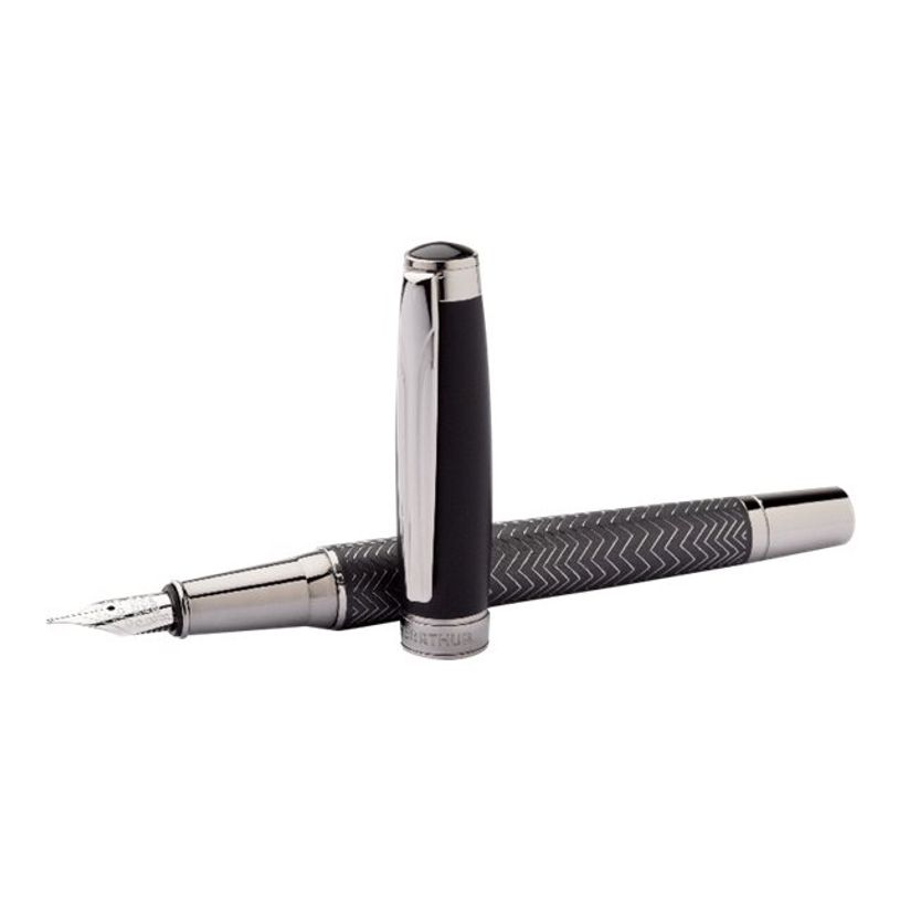 3108722400966-Oberthur Fjord - Stylo plume noir-P_79438723_1-0