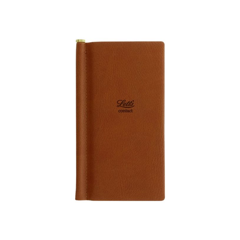 5012935374786-Letts Origins - Répertoire Carnet d'adresses de poche - camel - 6,9 x 14,7 cm-P_79438974_1-0