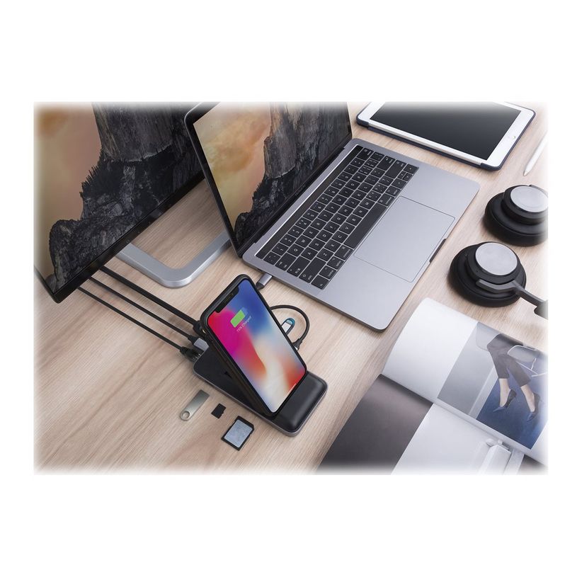 6941921145163-Sanho HyperDrive Wireless Charger USB-C Hub - station d'accueil - HDMI-P_79439091_11-10