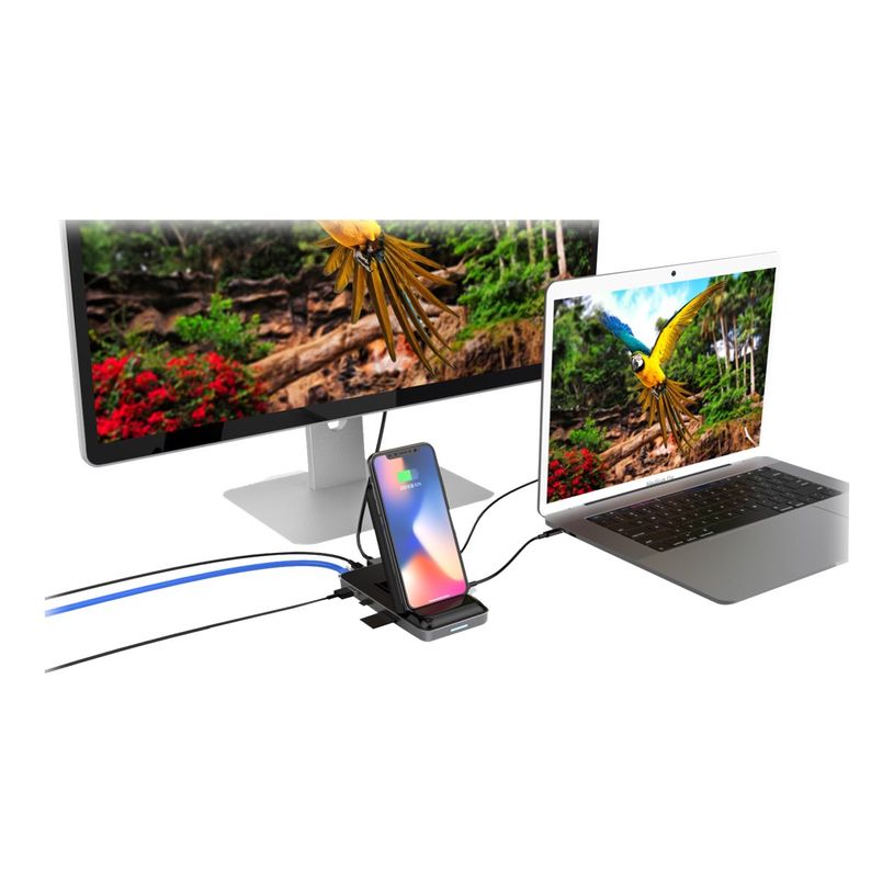 6941921145163-Sanho HyperDrive Wireless Charger USB-C Hub - station d'accueil - HDMI-P_79439091_5-4