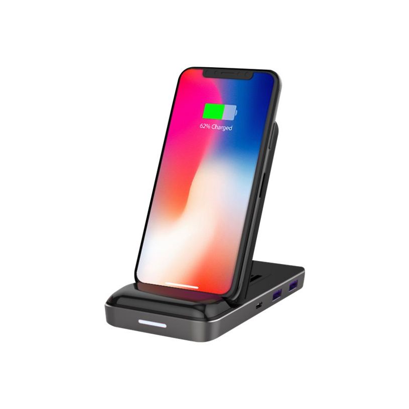 6941921145163-Sanho HyperDrive Wireless Charger USB-C Hub - station d'accueil - HDMI-P_79439091_8-7