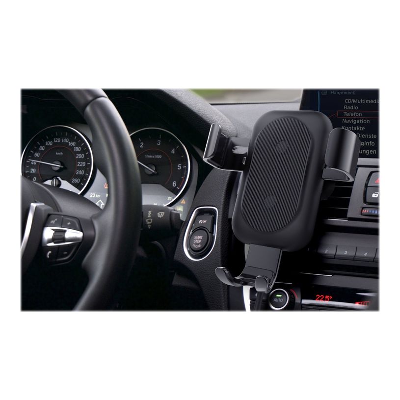 6941921145200-SANHO HyperJuice Wireless Car Charger support de chargement sans fil - + adaptateur d'alime-P_79439093_6-5