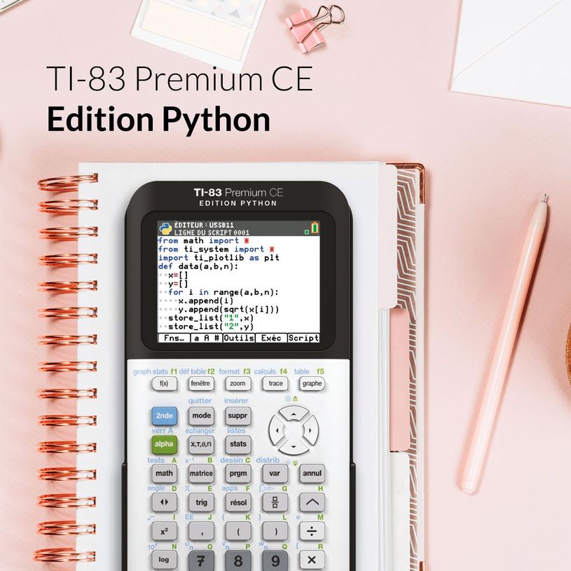 3243480106665-Calculatrice graphique TI83 Premium - Edition Python-P_79439226_3-2
