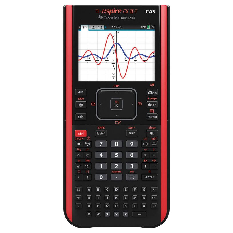 3243480106726-Calculatrice graphique TI-Nspire CX II-T CAS - mode examen intégré - Edition Python - pr