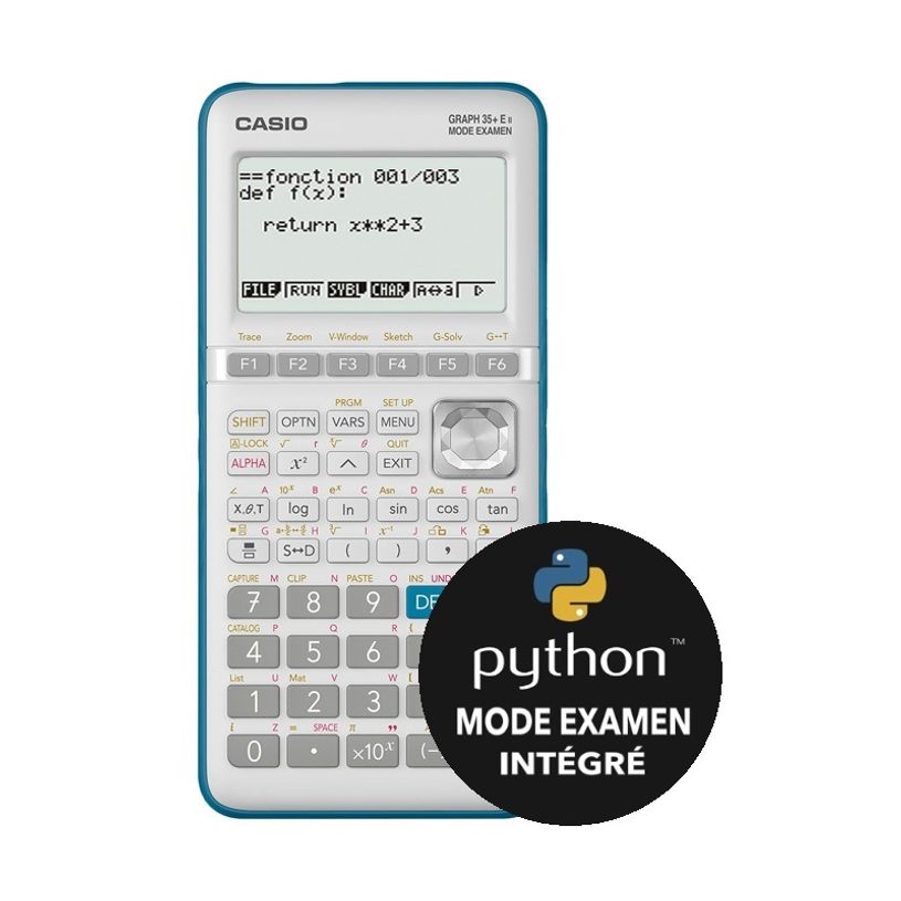 4549526607769-Calculatrice graphique Casio GRAPH 35+E II - mode examen intégré - Edition python-P_79439263_1-0