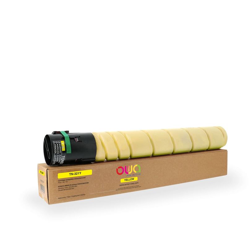 3112539737641-Cartouche laser compatible Konica Minolta TN321 - jaune - Owa-P_79439268_1-0