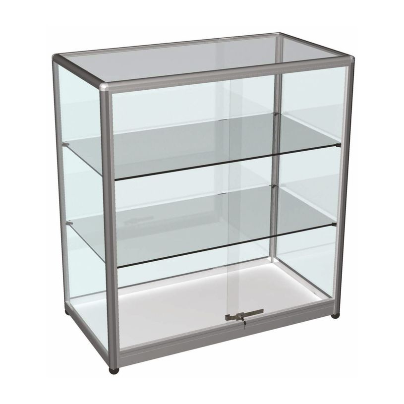 9220190311002-Vitrine comptoir - L95 x H100 x P50 cm - avec portes coulissantes-P_79439359_1-0