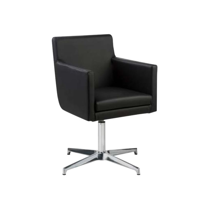 2012349447079-Chaise BROOKLYN - accoudoirs intégrés - base aluminium - Prune-P_79439438_1-0