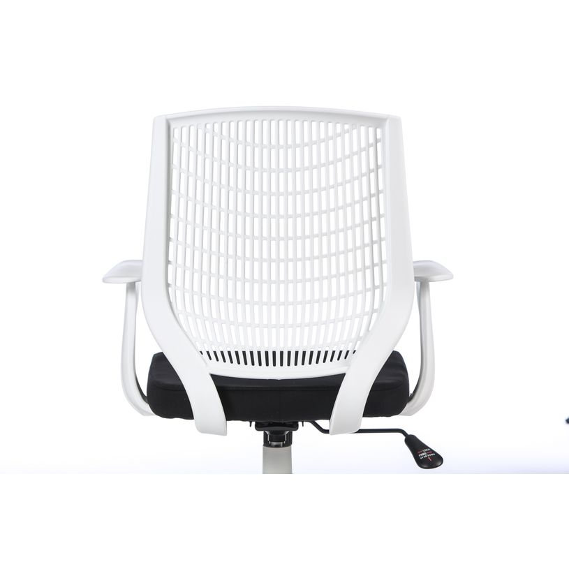 3760185028257-Fauteuil de bureau NEWTON - accoudoirs fixes - housse pour dossier en option - Noir, base b-P_79439764_5-4