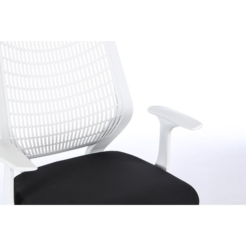 3760185028257-Fauteuil de bureau NEWTON - accoudoirs fixes - housse pour dossier en option - Noir, base b-P_79439764_6-5