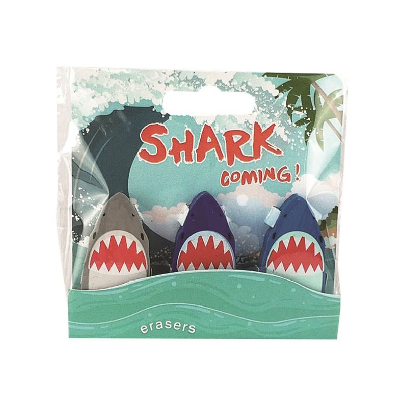 3108726347342-Oberthur Même pas peur - Pack de 3 gommes requin-P_79439877_1-1