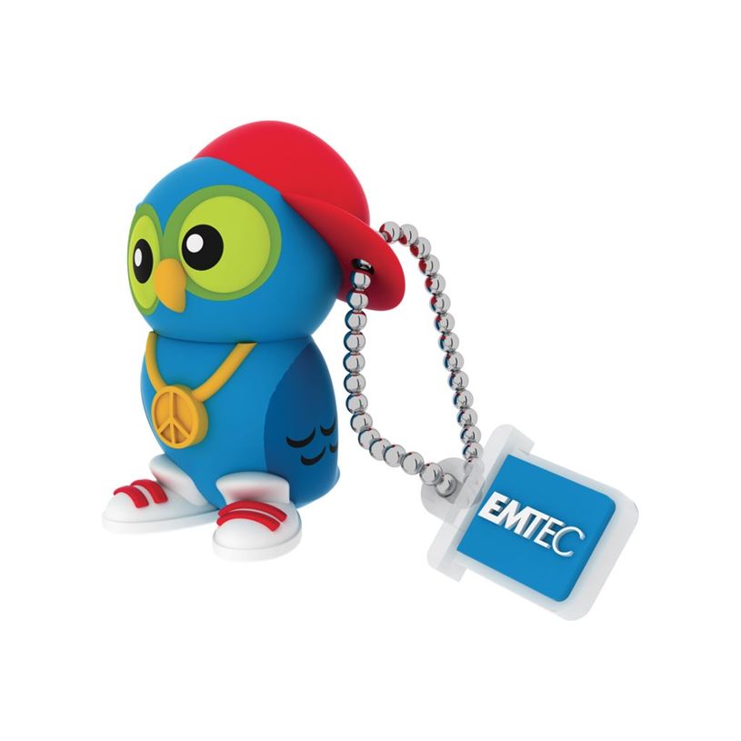 3126170166845-EMTEC Novelty 3D M341 DJ Owl - clé USB 16 Go - USB 2.0-P_79439954_1-0