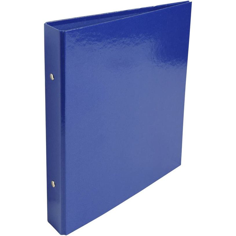3130630005223-Exacompta Iderama - Classeur 2 anneaux - Dos 25 mm - 17 x 22 cm - bleu foncé-P_79440019_1-0